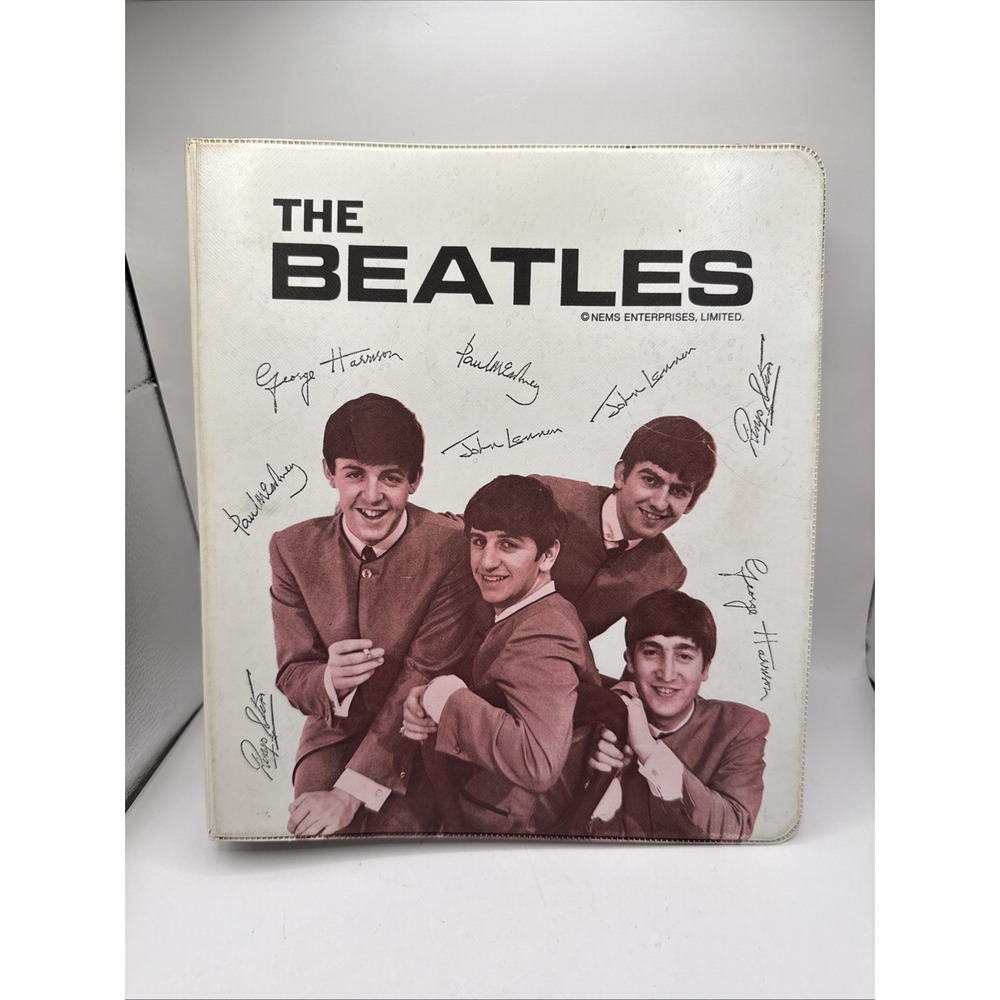 The Beatles Are Here! SPP 3 Ring Binder Cigarette Early 1964 Issue Ringbinder